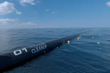 the ocean Cleanup